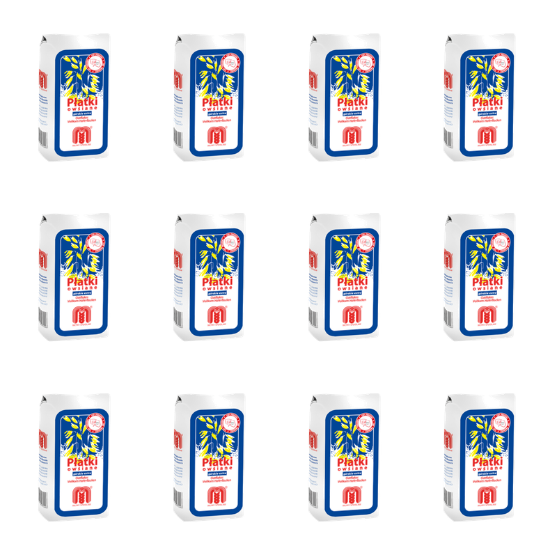 Młyny Stoisław Płatki owsiane górskie ekstra 0,5 kg X12